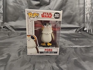 261 Porg Star Wars Funko Pop CAJA DAÑADA - Imagen 1 de 8
