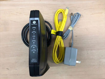 Motorola SURFboard SB5101 (SB515290-087-00) 38 Mbps Comcast cable modem￼ - Image 1 of 3