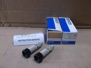E3F2-3C4-P1 Omron NEW Box Photoelectric Sensor Switch E3F2-3L-P1 & E3F2-3DC4-P1 - Picture 1 of 4