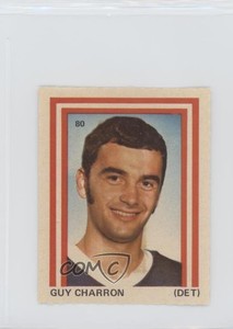 1972-73 Eddie Sargent NHL Player Stickers Guy Charron #80 Rookie RC