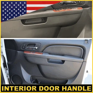 2PCS Interior Front Door Handle Left & Right Side Fits 2007-2013 GMC Sierra 1500 - Picture 1 of 10