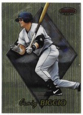 CRAIG BIGGIO 1999 Bowman's Best Baseball # 25 Houston Astros HOF NM - MT
