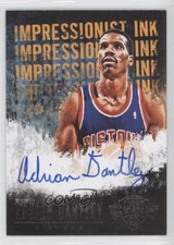 2013-14 Panini Court Kings Impressionist Ink /349 Adrian Dantley #12 Auto HOF
