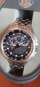 Citizen Eco-Drive JW0097-54E- Model Men's Stainless steel Watch Used working - Picture 1 of 9
