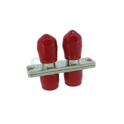 10pcs FC-ST Hybrid Adapter Duplex Fiber Optic Connector female to female Coupler - Image 1 of 4