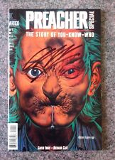 Preacher Special The Story of You Know Who #1 1996 Signed by Garth Ennis