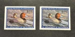 #RW89 2022 - US Federal Duck Stamp - MNH **Pink & Blue Color Variation Error** - Picture 1 of 4