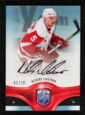 2009-10 Upper Deck Be a Player Auto /10 Nicklas Lidstrom #12 Auto HOF