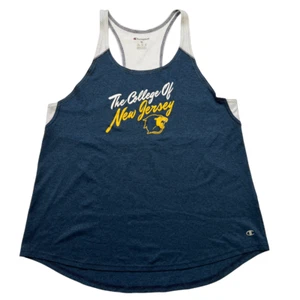Champion Women’s Tank, The College of New Jersey TCNJ Sleeveless Racerback Sz XL - Picture 1 of 13