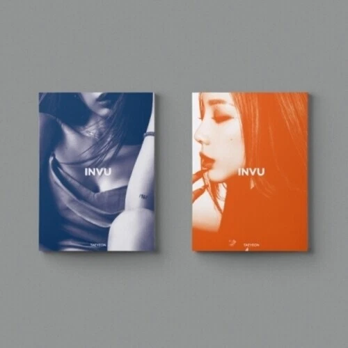 Invu (Blue or Orange Cover) (Incl. 144pg Photobook) by Taeyeon (CD, 2022)