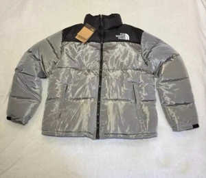 The North Face 1996 Retro Nuptse Puffer 700-Down Jacket Gray Grey Men's XL - Picture 1 of 7
