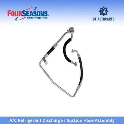 For 2004-07 Buick Rainier AC Refrigerant Discharge / Suction Hose Assy 4 Seasons - Image 1 of 4