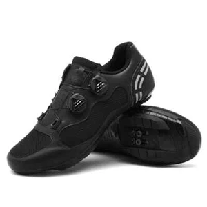 Men Cycling Sneakers MTB SPD Cleats Bicycle Shoes Speed Racing Road Bike Shoes - Picture 1 of 28