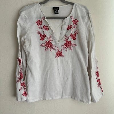 Top INC International Concepts para mujer 14 bordado floral hawaiano ropa de resort Foto 1 de 4