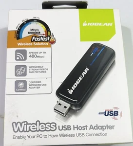 IOGEAR GUWA100U Wireless USB Host Adapter PC Wireless Connection - Picture 1 of 2