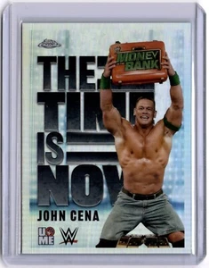 John Cena 2025 Topps Chrome WWE The Time Is Now #TIN-20 WWE - Picture 1 of 2