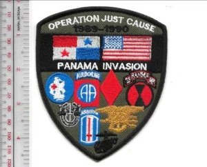 US Army Air Force Navy Marine Corps Panama Operation Just Cause 1989 Patch - Picture 1 of 1