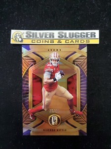2021 George Kittle Panini Gold Standard Purple /10 San Francisco 49ers
