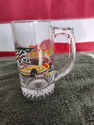 Nascar Clear Glass Beer Mug Terry Labonte Hendrick Kellogg's #5 Racing 1997 10oz - Image 1 of 2