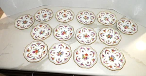 VINTAGE SCHUMANN BAVARIA FOURTEEN (14) RETICULATED BREAD PLATES 6" - Picture 1 of 6