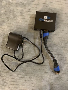 Fit Tek 1 X 2 HDMI Splitter Supports 1080p - Picture 1 of 2