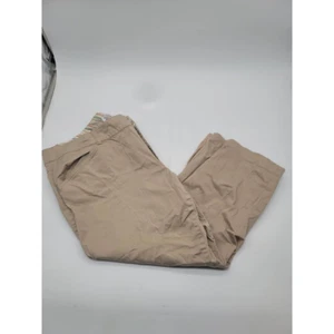 Old Navy Damen-Chinohose braune Stretch-Taschen niedrige Taille Baumwollmischung Plus 20 - Bild 1 von 3