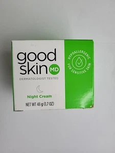 Good Skin MD Nachtcreme 1,7 Unzen/48 g Feuchtigkeit für empfindliche Haut brandneu - Bild 1 von 6