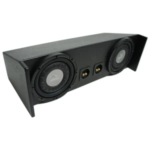 1987-2006 Jeep Wrangler YJ TJ Harmony F104 Dual 10" Rhino Sub Box Enclosure New - Picture 1 of 3