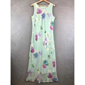 Vestido largo floral pastel floral K Studio, talla 14 - Imagen 1 de 9