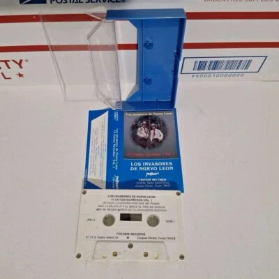 Los Invasores de Nuevo Leon 15 Exitos Nortenos Vol 1 Cassette 1985 Corrido Rare - Image 1 of 4