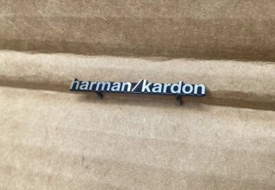 Mercedes CLS500 E550 500 Door Panel Speaker Cover HARMON / KARDON LOGO Badge OEM - Image 1 of 4