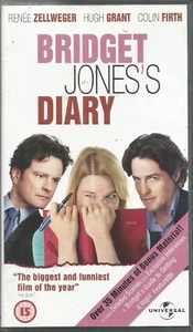 BRIDGET JONES'S DIARY ~ PLUS BONUS MATERIAL ~ PAL REGION VHS 99p - Picture 1 of 1
