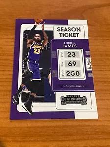 2021-22 Contenders Basketball LeBRON JAMES # 62 - Bild 1 von 1