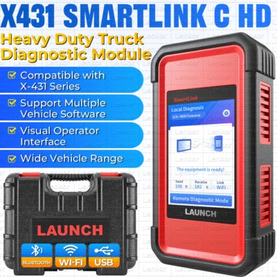 Nueva herramienta de diagnóstico de camión de alta resistencia LAUNCH X431 SmartLink C 2.0 para X431 PRO3S+ Foto 1 de 4