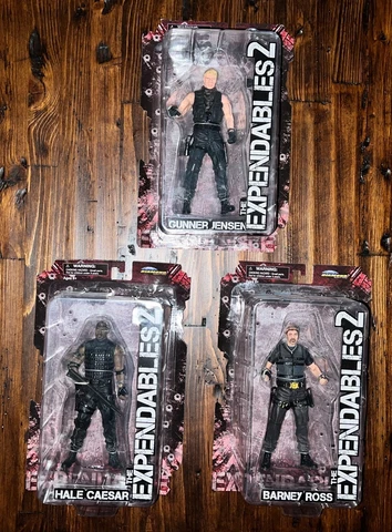 THE EXPENDABLES 2 BARNEY ROSS Stallone Action Figure Diamond Select -- U PICK Cover
