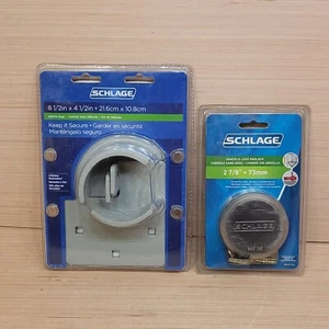 NUEVO Candado de acero sin grillete Schlage de 2-7/8" - #855156 con soporte de cerrojo 855101 - Imagen 1 de 8