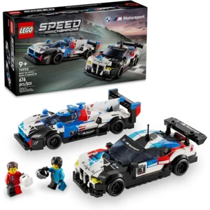 76922 LEGO® Speed Champions BMW M4 GT3 e BMW M Hybrid V8 auto da corsa - Foto 1 di 5