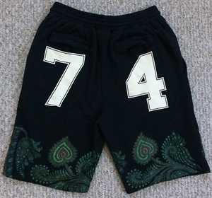 Givenchy 74 Numeral Paisley Adjustable Shorts - Picture 1 of 6