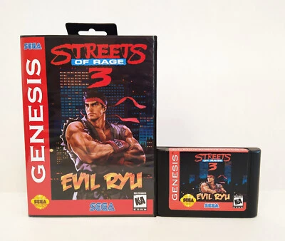 Streets of Rage 3 Evil Ryu Sega Genesis/Mega Drive Foto 1 de 2