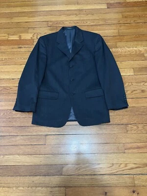 Chaqueta Blazer Jones New York Para Hombres Talla 36S Gris Carbón Lana 3 Botones Abrigo Deportivo Foto 1 de 4