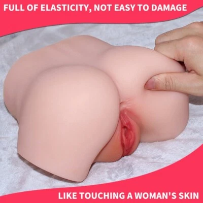 Masturbadores masculinos vagina realista anal bolsillo coño juguetes sexuales para hombres muñeca sexual Foto 1 de 4