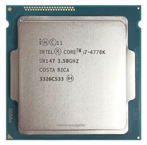SR147 Intel i7-4770K QC 3.50GHz 5.00GT/s DMI2 8MB L3 Cache LGA1150 Desktop CPU - Picture 1 of 1