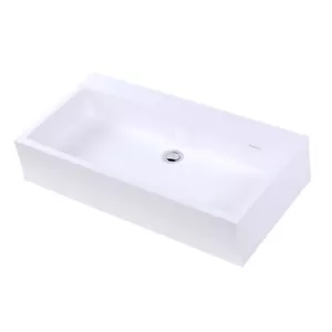 Lacava 5105-00-001G Vessel Bathroom Sink w/ Overflow In White - Picture 1 of 3