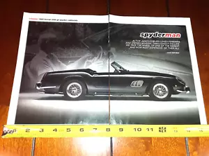 1961 FERRARI 250 GT SPYDER CALIFORNIA ORIGINAL 2009 ARTIKEL - Bild 1 von 4