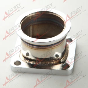 Mild Steel Adaptor For T4 4Bolt To 3" V Band Flange For Toyota Acura Honda - Picture 1 of 6