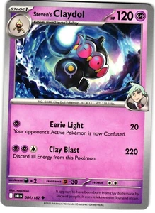 Steven's Claydol 84/182 Pokemon SV: Destined Rivals - Picture 1 of 3