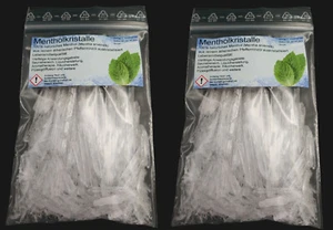 Mentholkristalle Sauna Kristalle 200g 100% natürliches Menthol  - Bild 1 von 3