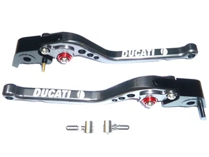 Ducati 999 / S / R 2003-2006 FOLDING BRAKE + CLUTCH LEVERS ROAD TRACK RACE - Picture 1 of 8