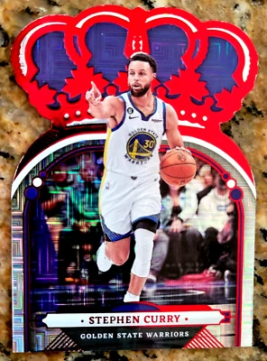 2022-23 Panini Crown Royale Asia Red Stephen Curry WARRIORS SP - Image 1 of 2