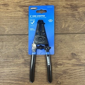 Hart HHPWWS600 6" Wire Stripper with Comfort Grip / Locking ( Strips 10-20 AWG ) - Picture 1 of 16